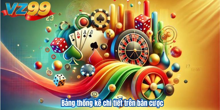 Soi Cầu Baccarat VZ99 – Các Phương Pháp Soi Cầu Hiệu Quả 3 Bảng thống kê chi tiết trên bàn cược